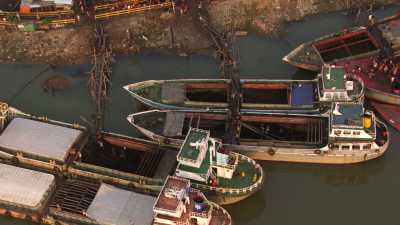 Amin bazar Harbour, coal transportation