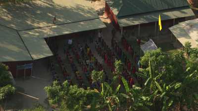 Children in a schoolyard