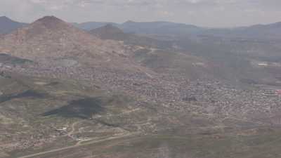 The City and mountains