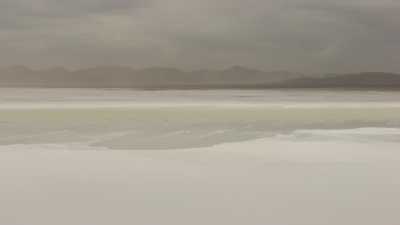 Milky wide landscapes of the Salar