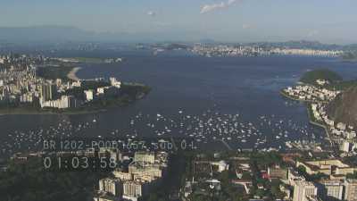 Maritime traffic in Rio Bay