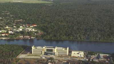 Oyo city on the Alima river