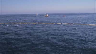 Fishing boats and nets