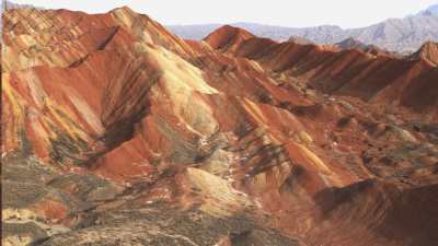 Rainbow mountains