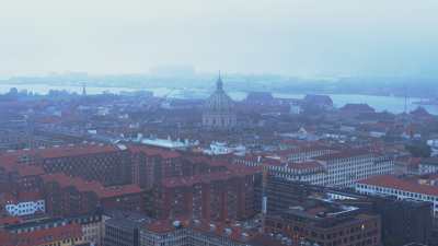 Copenhagen in the mist