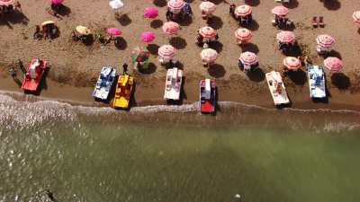 Beach close to Bejaia