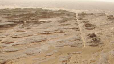 Rocky formation between Tamanrasset and Djanet