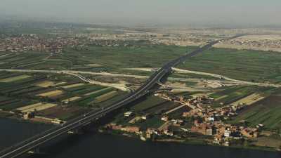 Nile Delta close to Cairo City