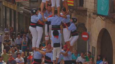 Castells, human towers of Catalonia