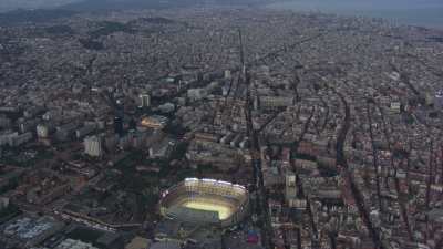 Barcelona at night