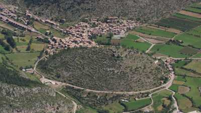 Village and Gosol castle ruines