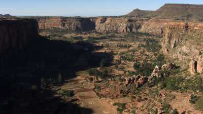 Cliffs and crops landscapes, Tigray