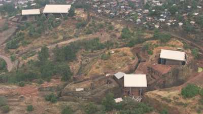 Abba Libanos monolithic Church in Lalibela,Abba Matâ'a