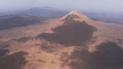 Surrounding landscape and volcano chain