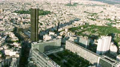 Montparnasse Tower, Luxembourg garden, The Pantheon