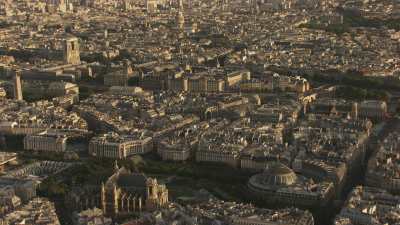 Wide shots on The City Center