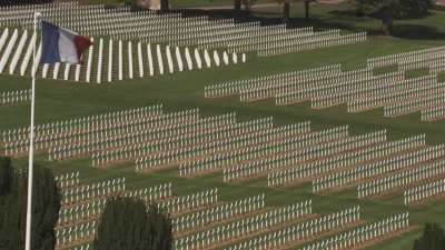 National Necropolis and the French flag