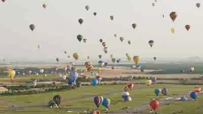 Air balloons contest