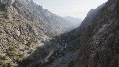 Mountains in Corsica