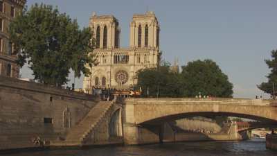 Notre-Dame de Paris from the river