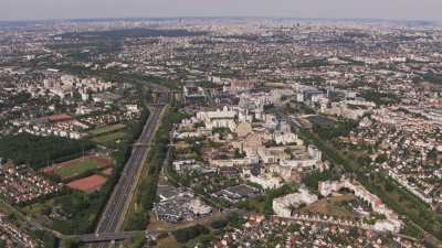 Arrival over Paris