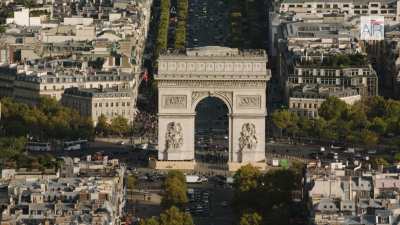 Paris: The Arc de Triomphe and the Champs Elysées / Montmartre and the Sacré-Coeur