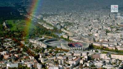 Paris: The stadium Parc des Princes