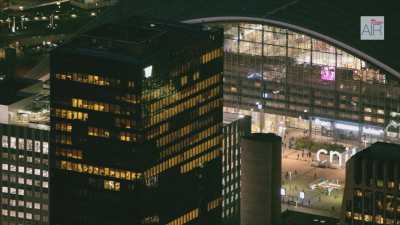 The business district of Paris La Défense