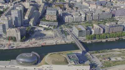 Boulogne-Billancourt and the area Trapèze