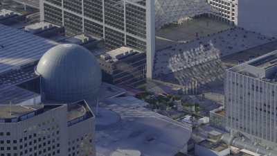 The business district of La Defense, district Arche Sud with the Grande Arche de la Défense