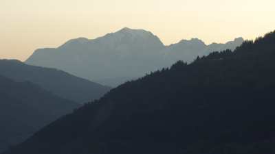 Mountains at dawn