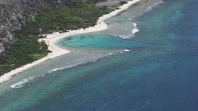 Wild beaches seashore