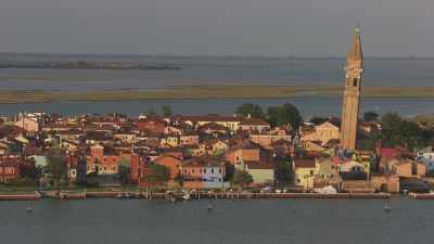 Burano Island, on Venice Lagoon