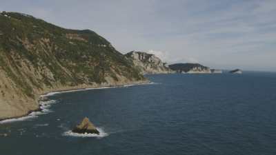 Rocky shoreline