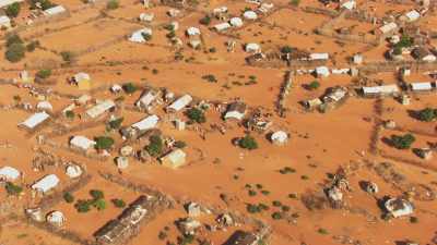 Miserable houses of Hagadera Camp