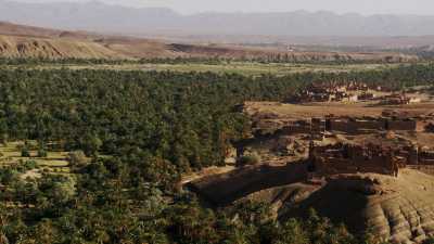 The Draa Valley around  Zagora