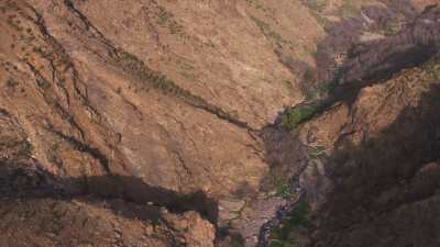 River and villages in the mountains around Tacheddirt