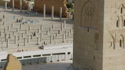 Hassan Tower and Mohammed V mausoleum