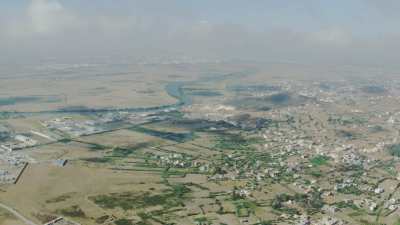 Mountains, greenery, forests in the Tetouan region