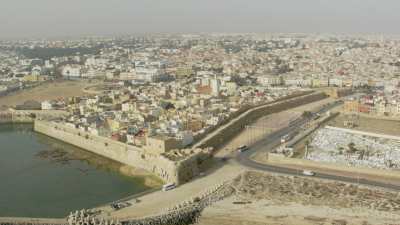 Coastline, city of El Jadida