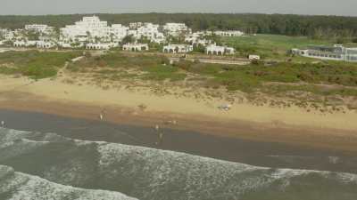 Hotel with swimming pool on the beach near Jorf Lasfar