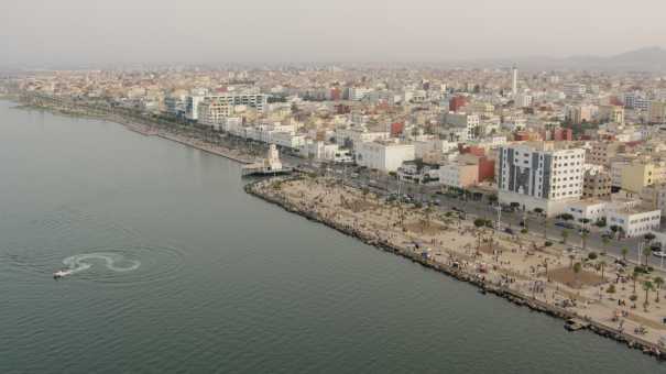 Nador seafront (lagoon)