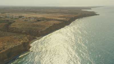 Cliffs and beaches near Nador