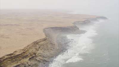 Seashore in southern Morocco