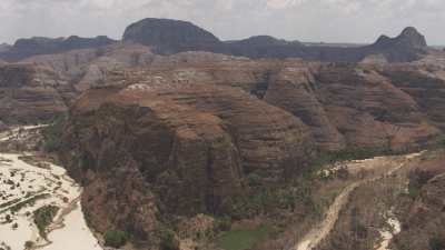 Gorges in Isalo National Parc