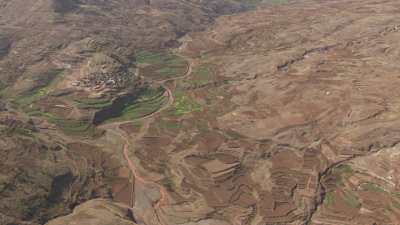 Madagascan fields and farms