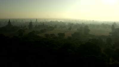 Bagan Temples shadows