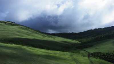 Wide Mongolian Steppes