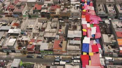 Market in a street of the suburbs