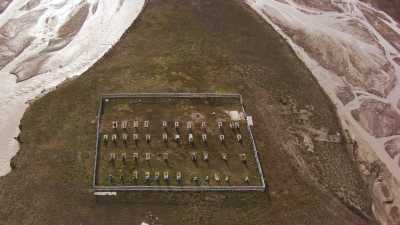 Pyramiden cemetery